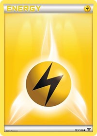 Lightning Energy 135/146 XY Base Set Pokémon card