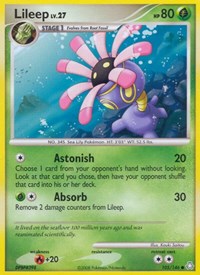 Lileep 105/146 · Reverse Holo