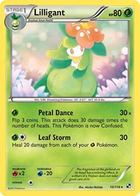Lilligant 10/114 · Reverse Holo