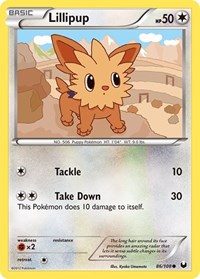 Lillipup 86/108 · Reverse Holo