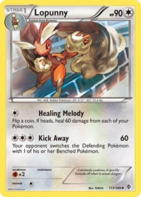 Lopunny 117/149 · Reverse Holo