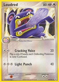 Loudred 39/101 · Reverse Holo