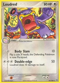 Loudred 35/106 · Reverse Holo