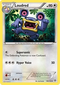 Loudred 106/135 · Reverse Holo