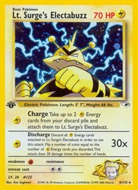 Lt. Surge's Electabuzz 006/132