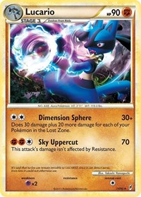 Lucario 14/95 · Reverse Holo
