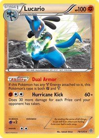 Lucario 78/135 · Reverse Holo