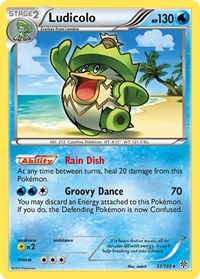 Ludicolo 31/135 · Reverse Holo