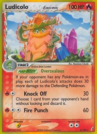 Ludicolo (Delta Species) 6/100 · Reverse Holo
