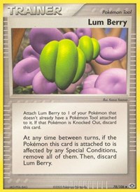 Lum Berry 78/106 EX Emerald Reverse Holo Pokémon card