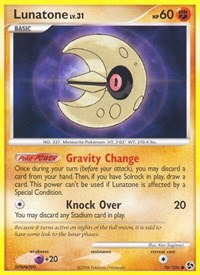 Lunatone 76/106 · Reverse Holo