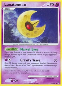 Lunatone 32 · Reverse Holo