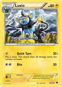 Luxio 45/99 · Reverse Holo