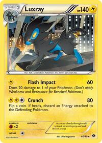 Luxray (Non-Holo) 046/099