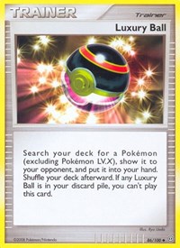Luxury Ball 86/100 Stormfront Reverse Holo Pokémon card