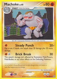 Machoke 41/100 · Reverse Holo