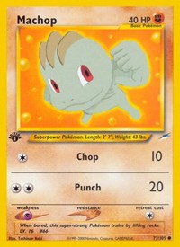Machop 073/105 · 1st Edition