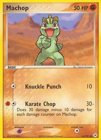 Machop 64/101 · Reverse Holo