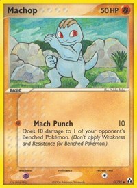 Machop 57/92 · Reverse Holo