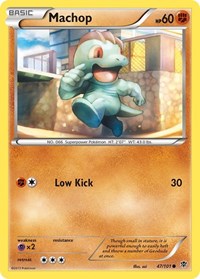 Machop 47/101 · Reverse Holo
