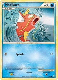 Magikarp 61/95 · Reverse Holo