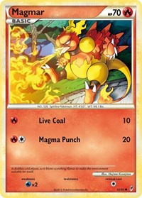 Magmar 62/95 · Reverse Holo