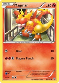Magmar 20/124 · Reverse Holo