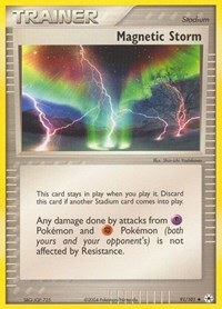 Magnetic Storm 91/101 EX Hidden Legends Reverse Holo Pokémon card