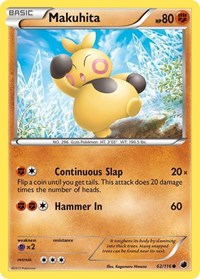 Makuhita 62/116 · Reverse Holo