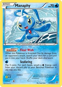 Manaphy 34/135 · Reverse Holo
