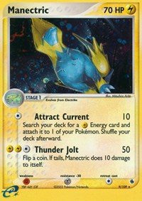 Manectric 9/109 · Reverse Holo