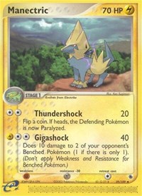 Manectric 39/109 · Reverse Holo