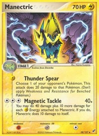 Manectric 38/107 · Reverse Holo
