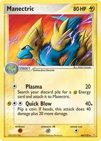 Manectric 46/110 · Reverse Holo