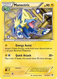 Manectric 44/124 · Reverse Holo