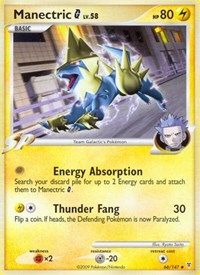 Manectric G 66 · Reverse Holo