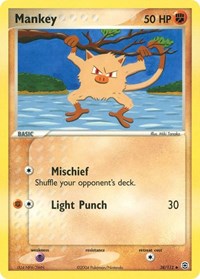Mankey 38/112 · Reverse Holo