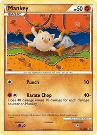 Mankey 53/95 · Reverse Holo