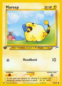 Mareep 075/105 · 1st Edition