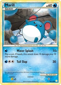 Marill 74/123 · Reverse Holo