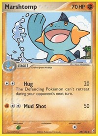 Marshtomp 38/100 · Reverse Holo