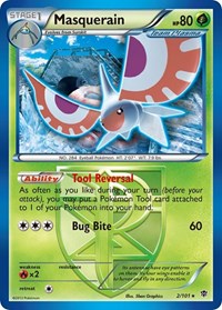 Masquerain (Team Plasma) 2/101 · Reverse Holo