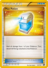 Max Potion (121 Secret Rare) 121/116 Plasma Freeze Pokémon card