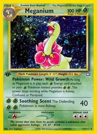 Meganium 011/111 · 1st Edition
