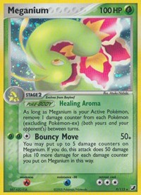 Meganium 9/115 · Reverse Holo