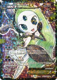 Meloetta EX Full Art RC25/RC25