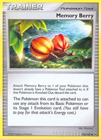 Memory Berry 110/127 Platinum Reverse Holo Pokémon card