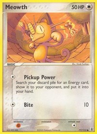 Meowth 77/113 · Reverse Holo