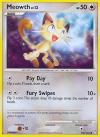 Meowth 106/146 · Reverse Holo