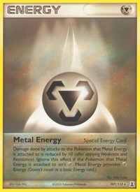 Metal Energy (Special) 107/113 EX Delta Species Reverse Holo Pokémon card